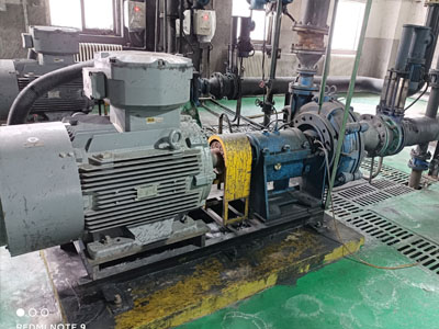 超高压压滤机配套项目现场